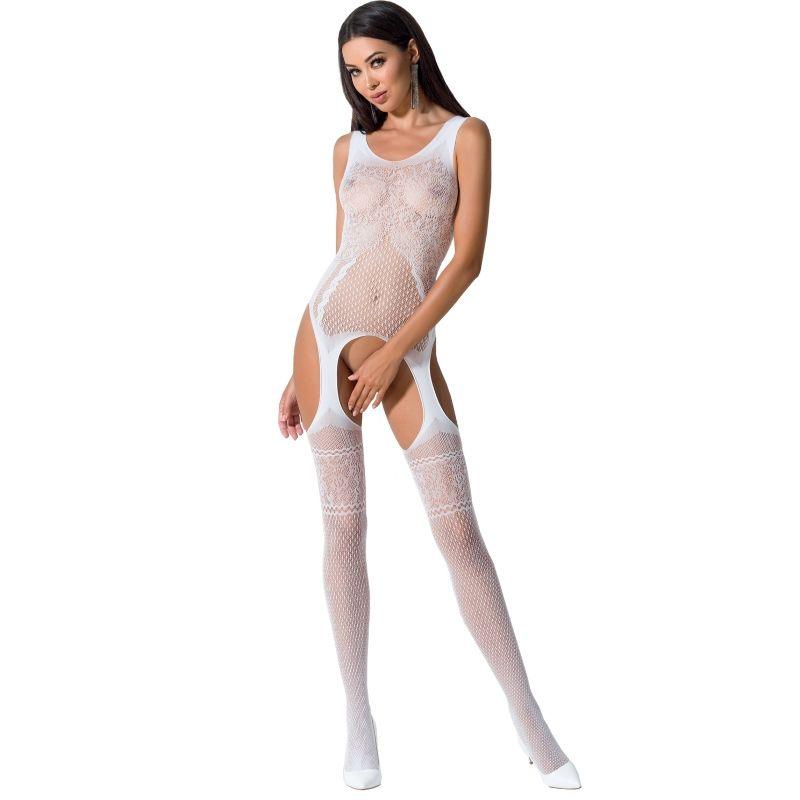 PASSION - WOMAN BS061 BODYSTOCKING NEGRO TALLA UNICA - Optelum