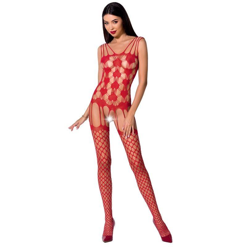 PASSION - WOMAN BS067 BODYSTOCKING NEGRO TALLA UNICA - Optelum