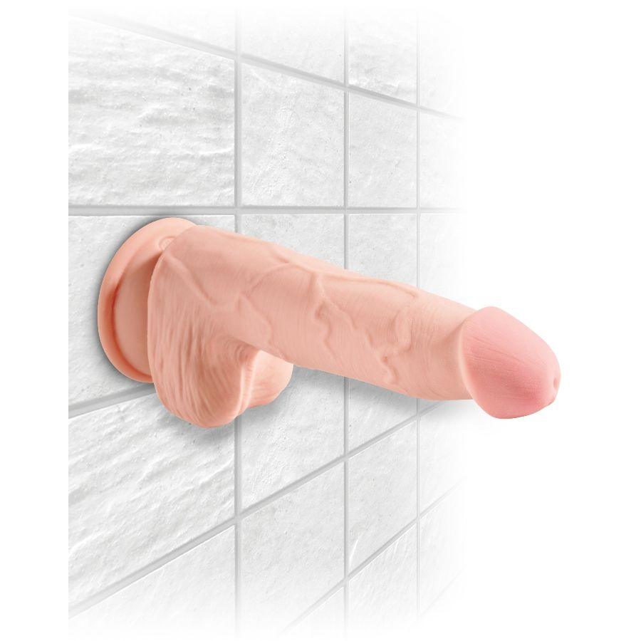 KING COCK - DILDO TRIPLE DENSIDAD 19 CM - Optelum
