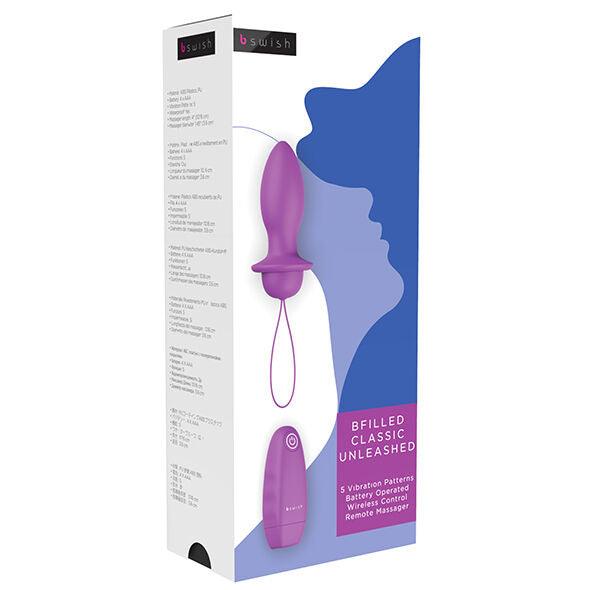 B SWISH - BFILLED CLASSIC VIBRATING PLUG ORCHID - Optelum