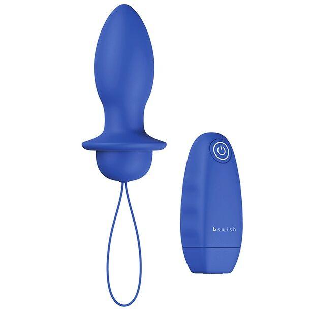 B SWISH - BFILLED CLASSIC VIBRATING PLUG DENIM - Optelum