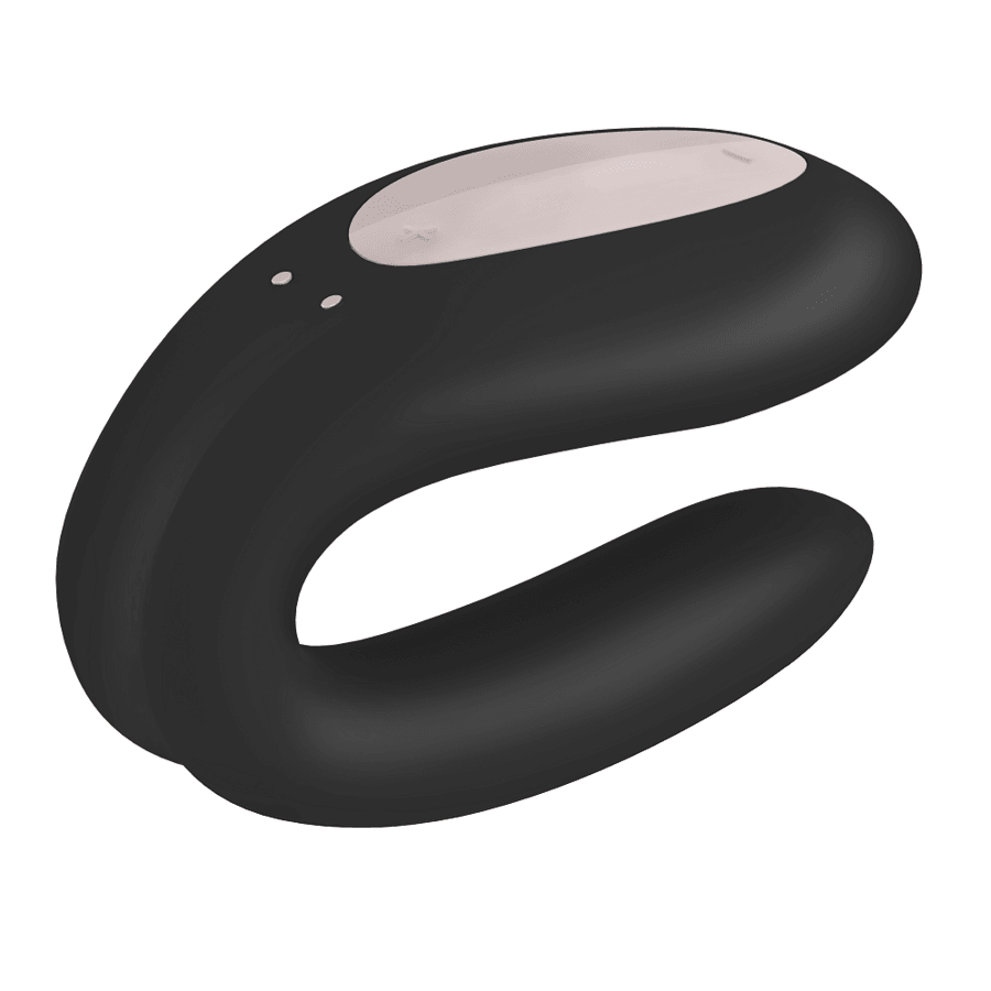 SATISFYER - DOUBLE JOY CON APP ORO NEGRO - Optelum
