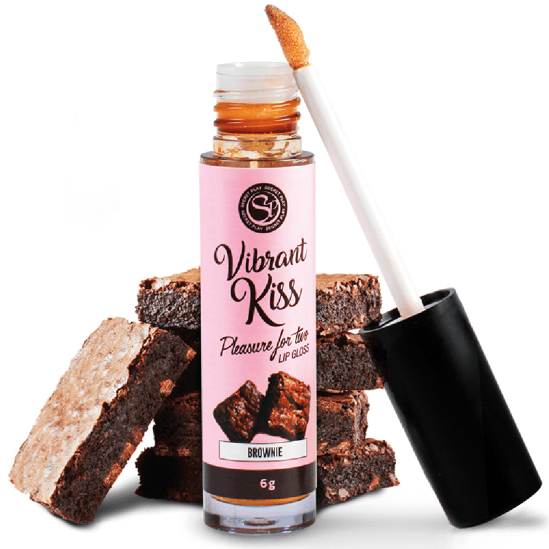 SECRETPLAY - LIP GLOSS VIBRANT KISS BROWNIE - Optelum