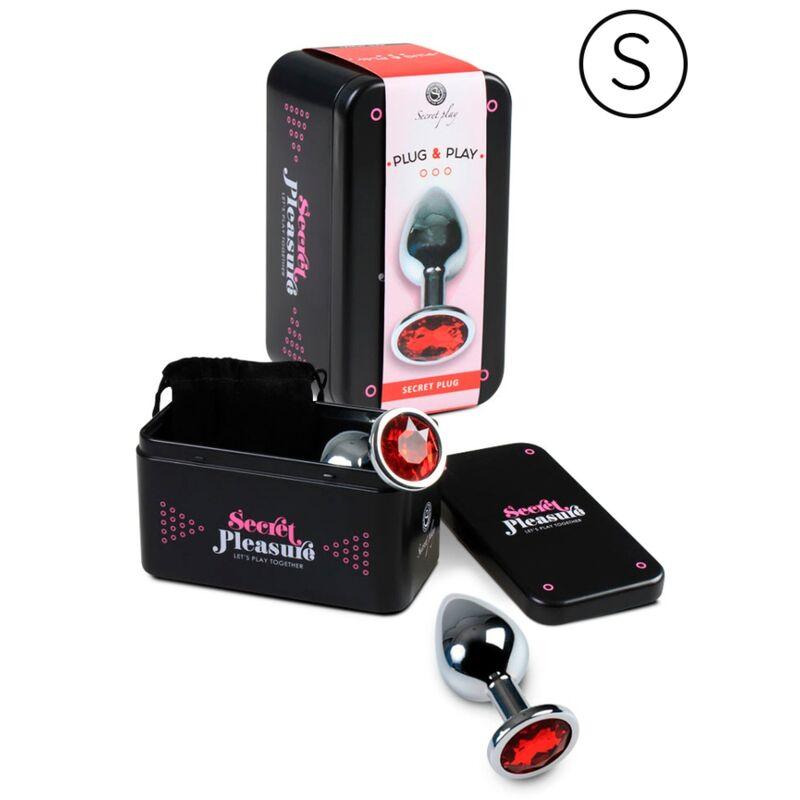 SECRETPLAY - ANAL PLUG ROJO S - Optelum