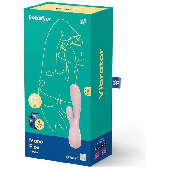 SATISFYER - MONO FLEX ROJO CON APP - Optelum