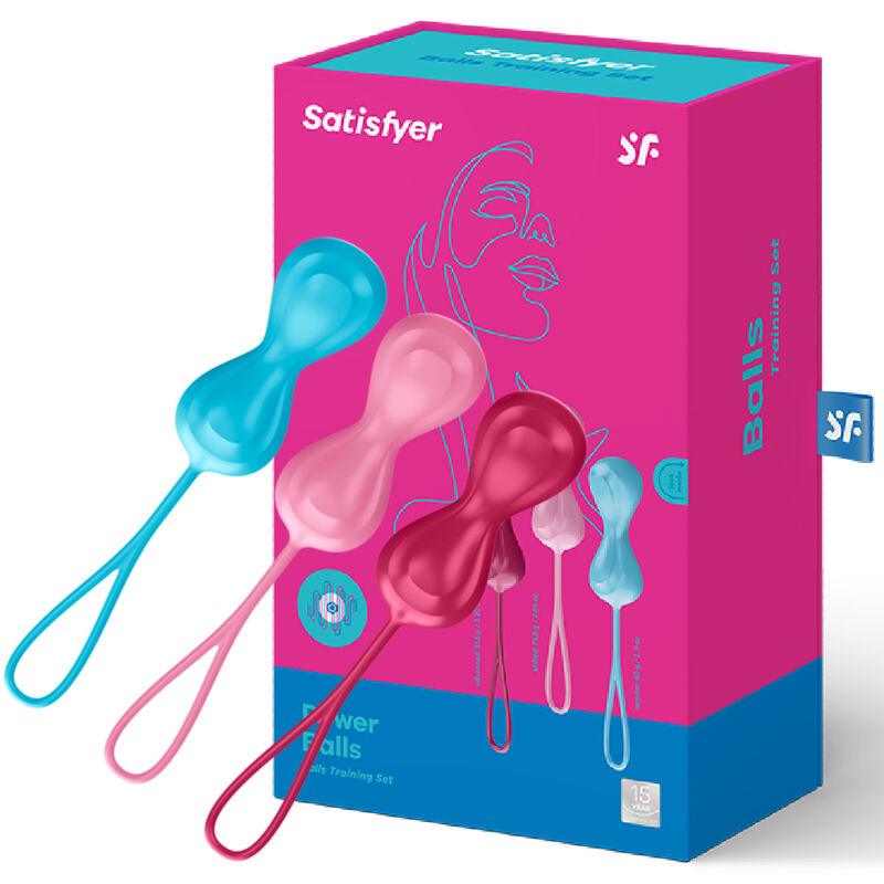 SATISFYER - LOVEBALLS TRAINING SET 1 - Optelum