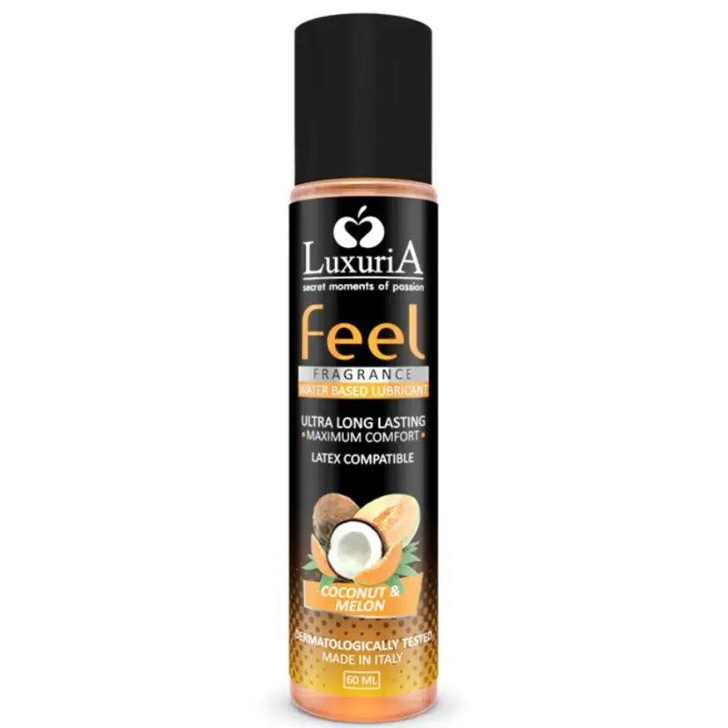 INTIMATELINE - LUXURIA FEEL LUBRICANTE BASE AGUA COCO Y MELON 60 ML - Optelum
