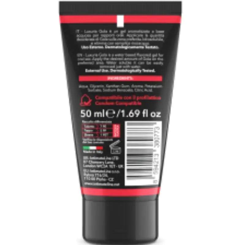 INTIMATELINE LUXURIA - GOLA GEL ORAL FRESA 50 ML - Optelum