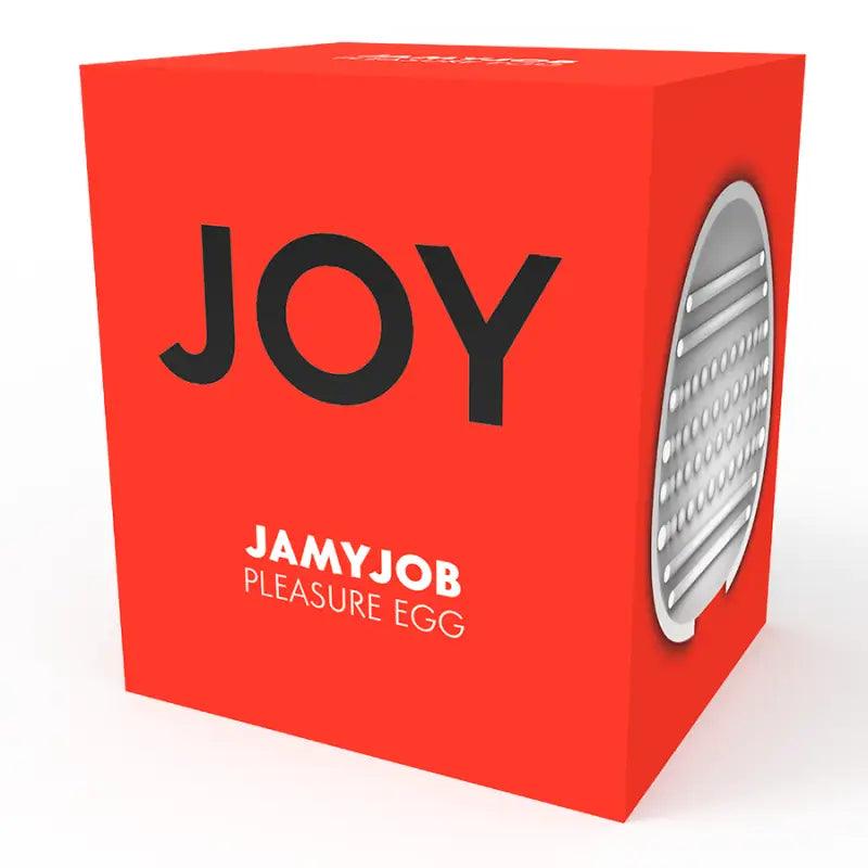 JAMYJOB - HUEVO MASTURBADOR DISCRETO VERSION ROJO JOY - Optelum