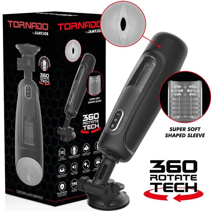 JAMYJOB - TORNADO MASTURBADOR 360 ROTATE TECH - Optelum