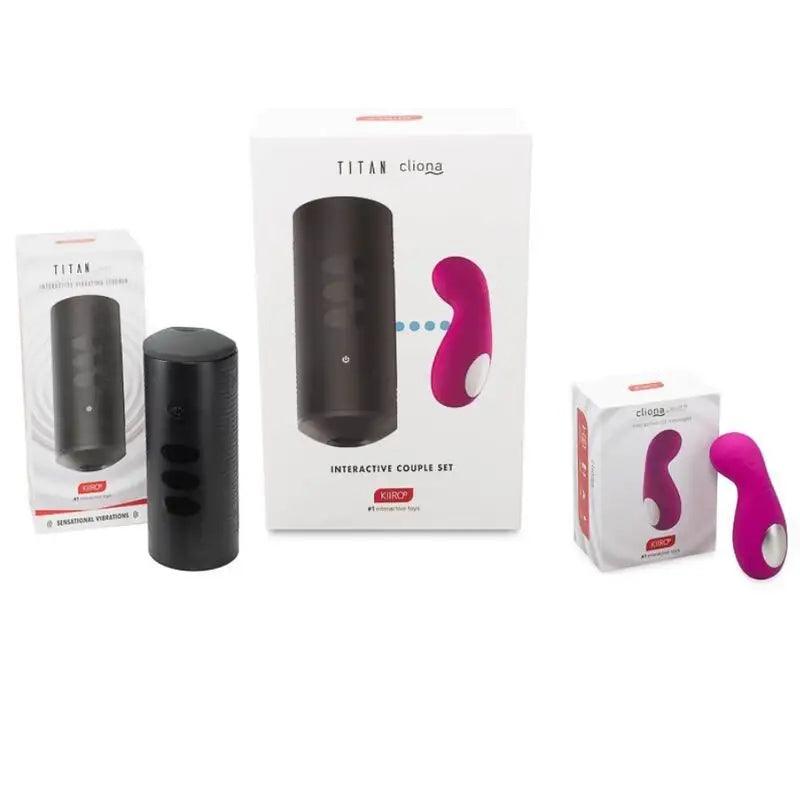 KIIROO - TITAN Y CLIONA SET PAREJAS LILA - Optelum