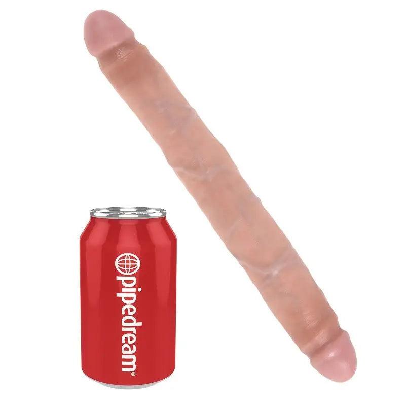 KING COCK - DILDO DOBLE NATURAL 30 CM - Optelum
