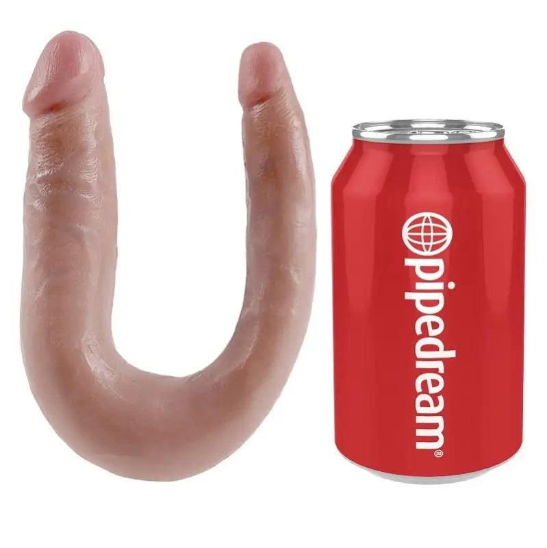 KING COCK - DILDO DOBLE PENETRACIÓN 12.7 CM NATURAL - Optelum