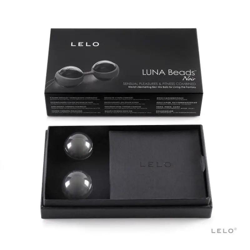 LELO - LUNA BEADS NOIR BOLAS KEGEL - Optelum