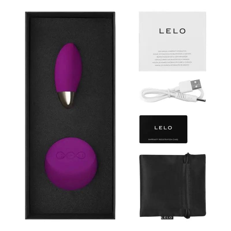 LELO - LYLA 2 INSIGNIA DESIGN EDITION HUEVO-MASAJEADOR MORADO - Optelum