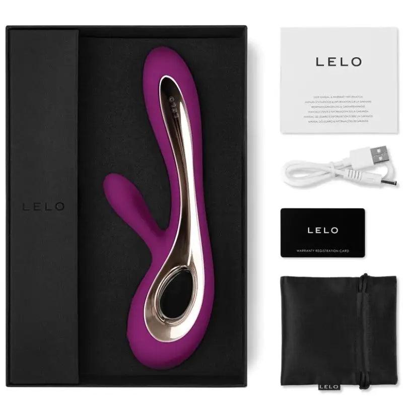 LELO - SORAYA 2 VIBRADOR RABBIT MORADO - Optelum