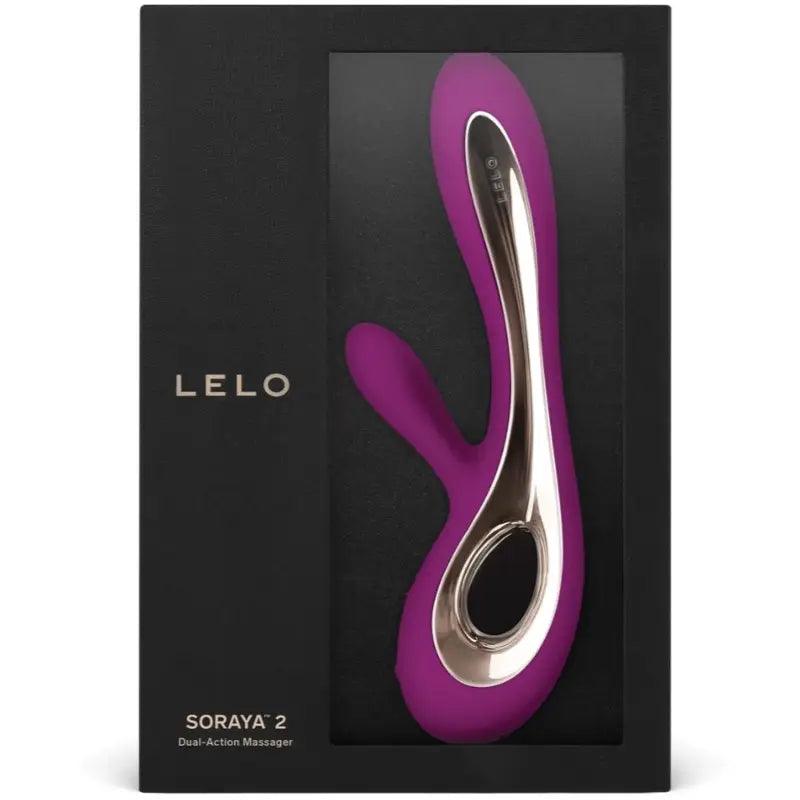 LELO - SORAYA 2 VIBRADOR RABBIT MORADO - Optelum