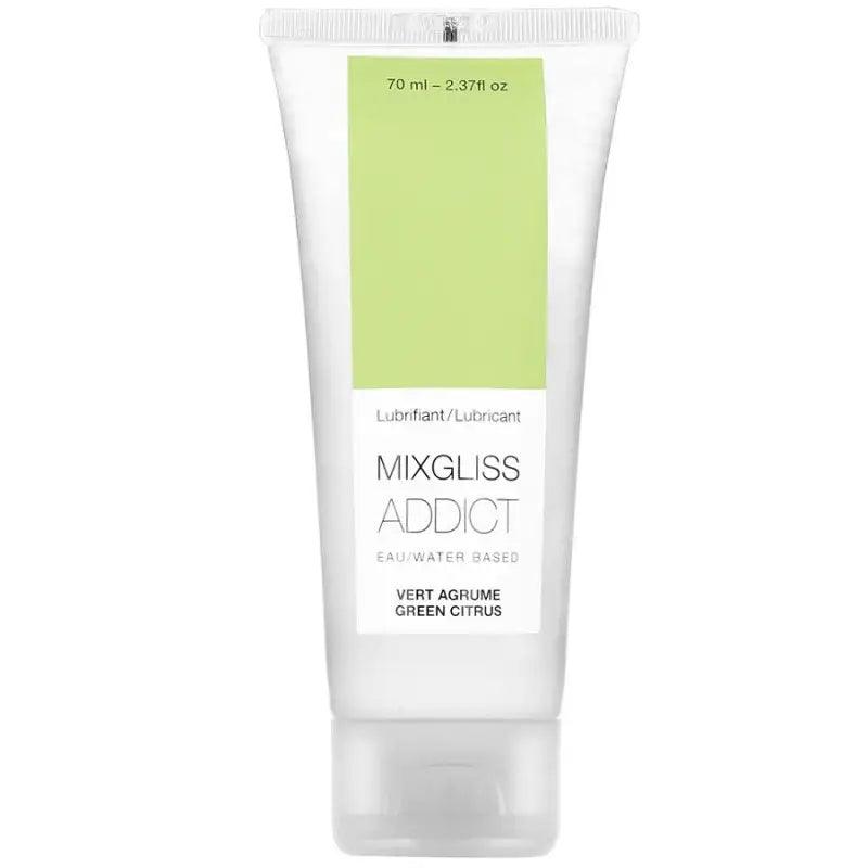 MIXGLISS - LUBRICANTE BASE AGUA SABOR A CÍTRICOS 70 ML - Optelum