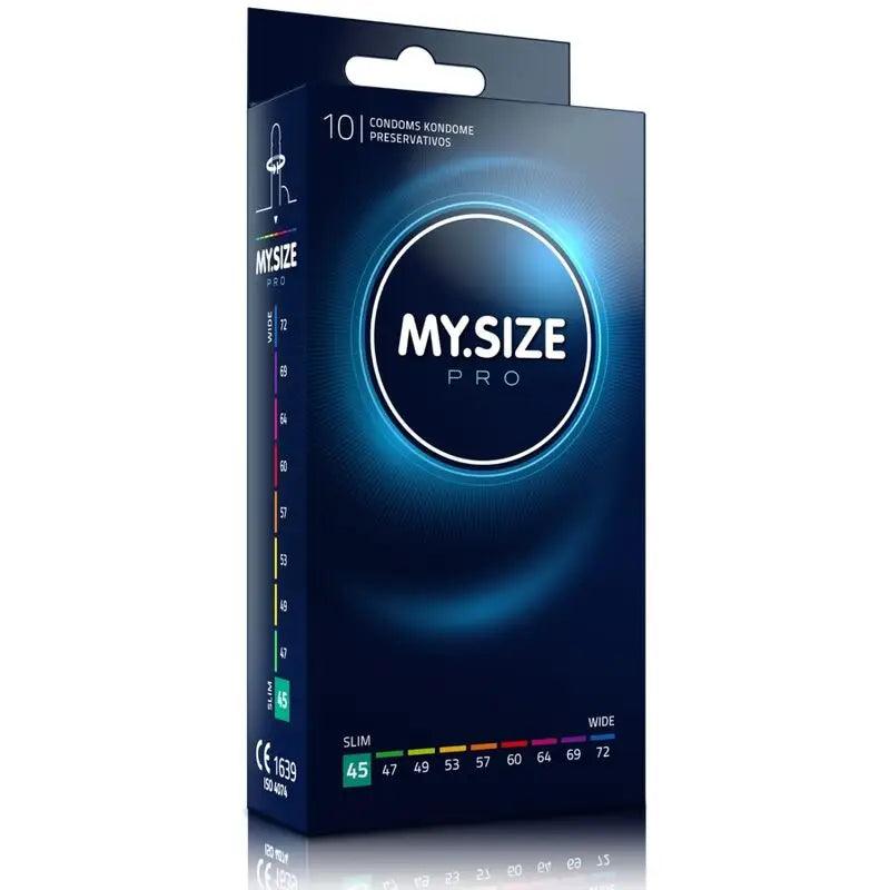 MY SIZE - PRO PRESERVATIVOS 45 MM 10 UNIDADES - Optelum