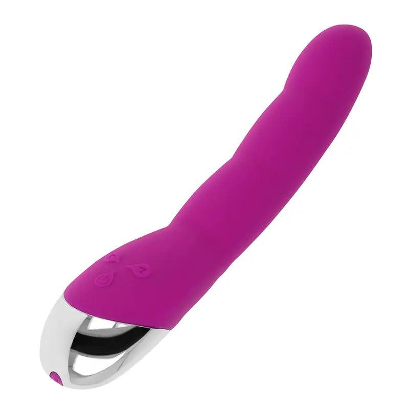OHMAMA - VIBRADOR 6 MODOS Y 6 VELOCIDADES LILA 21.5 CM - Optelum