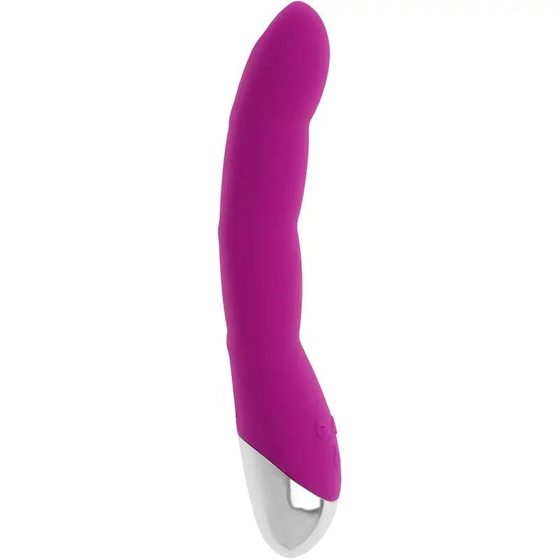 OHMAMA - VIBRADOR 6 MODOS Y 6 VELOCIDADES LILA 21.5 CM - Optelum