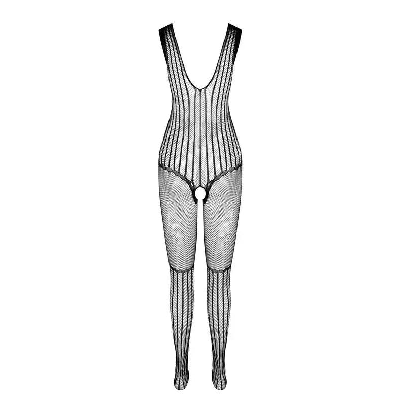 PASSION - BS 103 BODYSTOCKING ROJO TALLA ÚNICA - Optelum