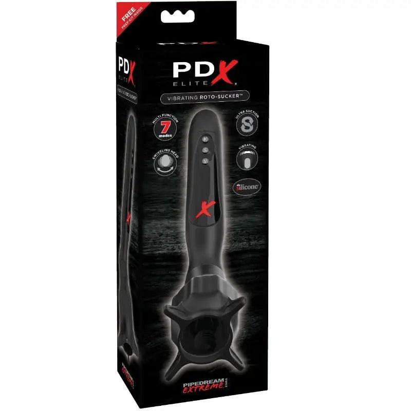PDX ELITE - ESTIMULADOR CON VIBRACION Y SUCCION ROTO-SUCKER - Optelum