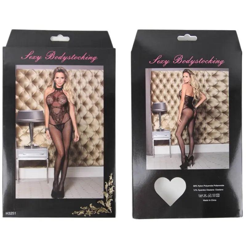 QUEEN LINGERIE - BODYSTOCKING ESPALDA DESCUBIERTA S/L - Optelum