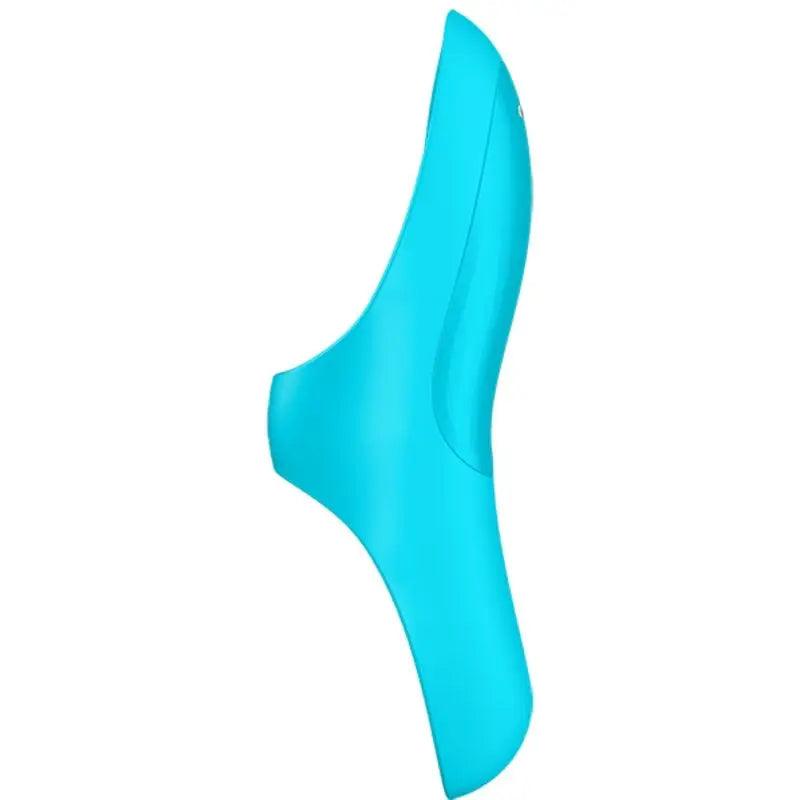 SATISFYER - TEASER DEDAL VIBRADOR AZUL LIGHT - Optelum