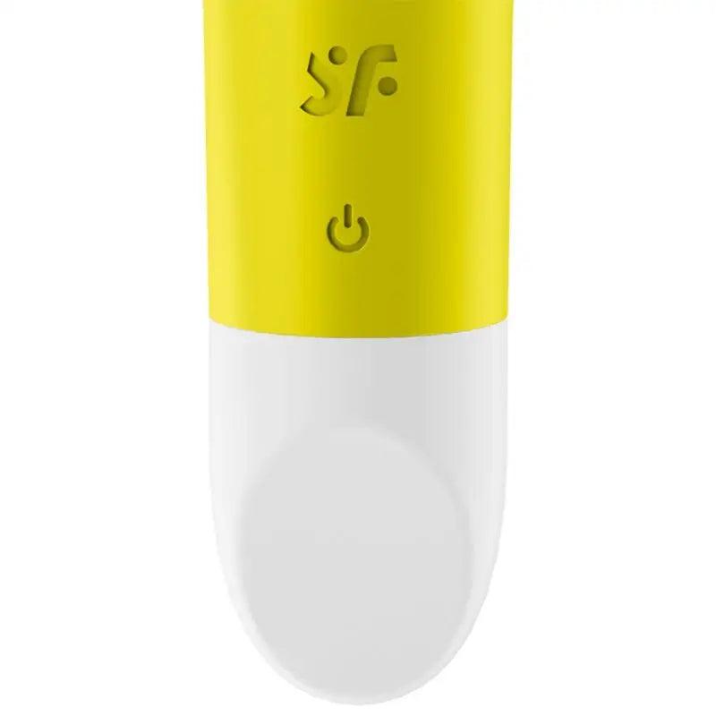 SATISFYER - ULTRA POWER BULLET 1 BALA VIBRADORA AMARILLA - Optelum