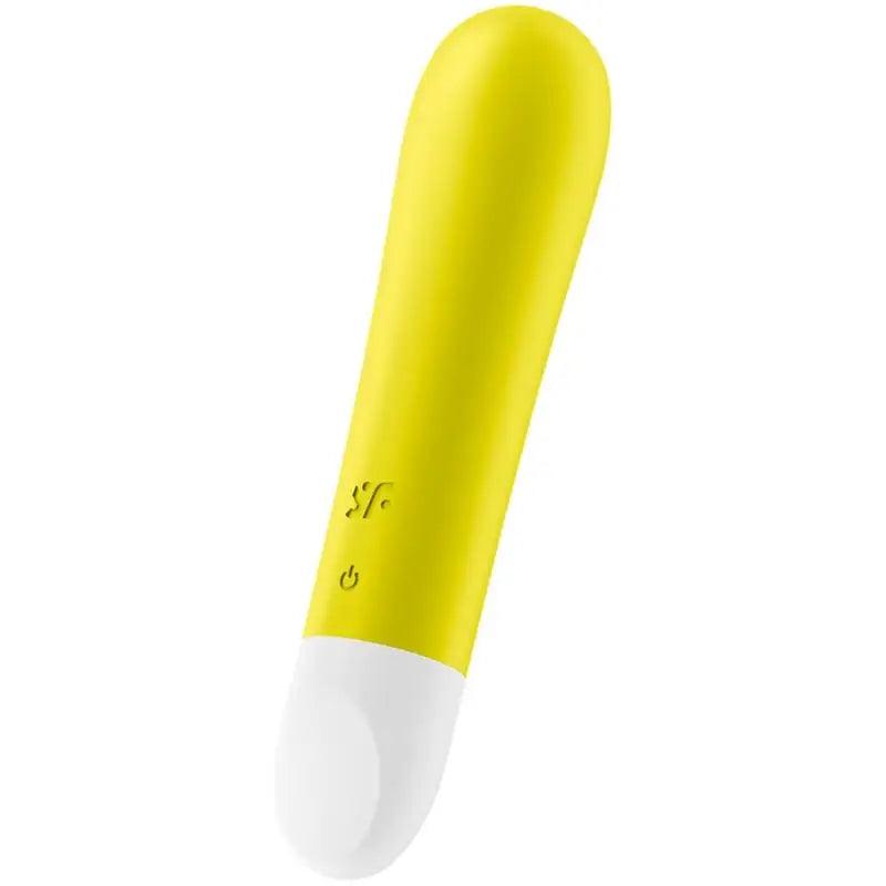 SATISFYER - ULTRA POWER BULLET 1 BALA VIBRADORA AMARILLA - Optelum