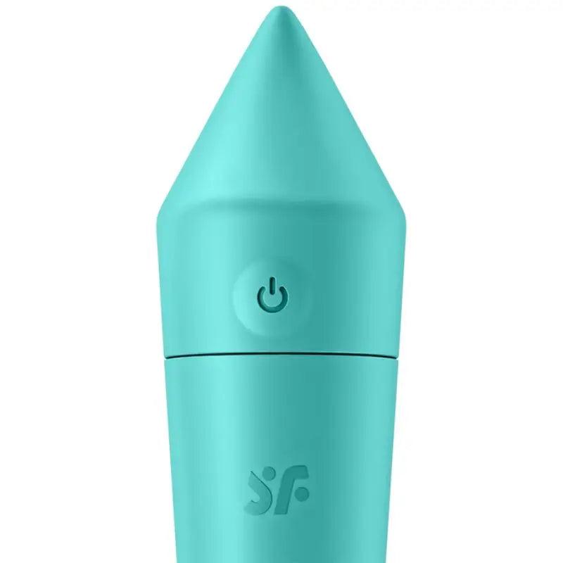 SATISFYER - ULTRA POWER BULLET 8 BALA VIBRADORA TURQUESA - Optelum