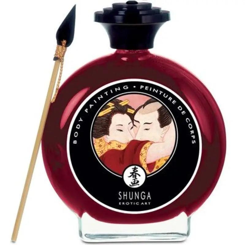 SHUNGA - PINTURA CORPORAL DE FRESAS Y CAVA - Optelum