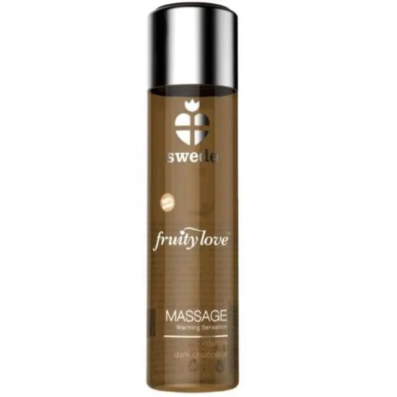 SWEDE - FRUITY LOVE ACEITE EFECTO CALOR CHOCOLATE NEGRO 60 ML - Optelum