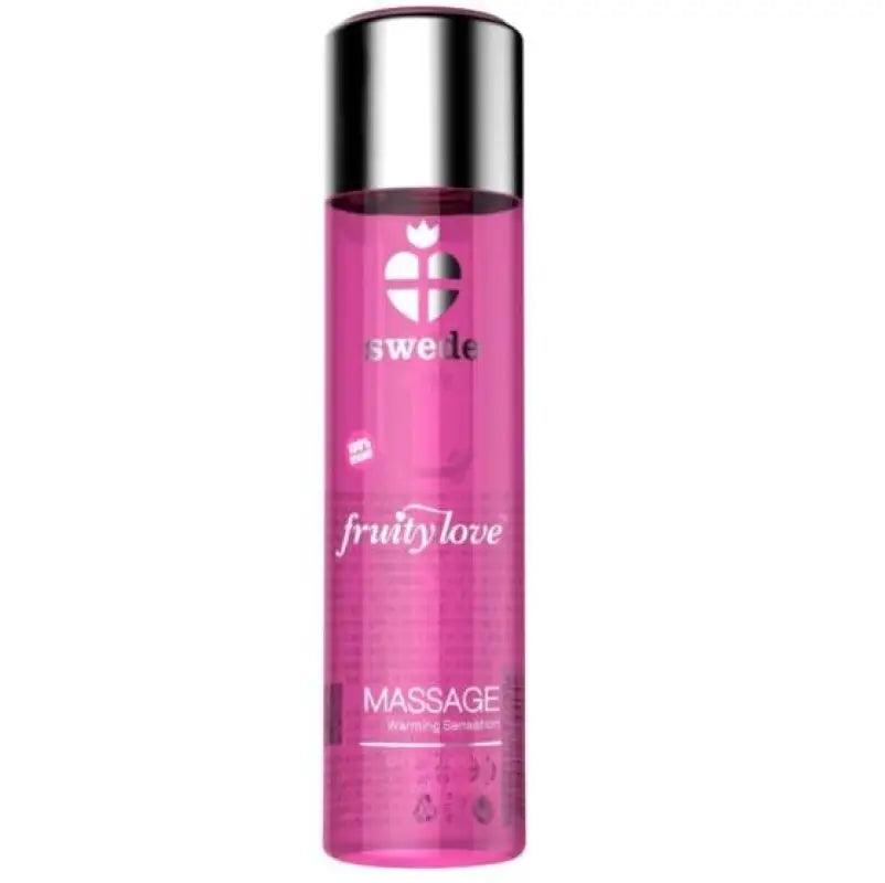 SWEDE - FRUITY LOVE ACEITE EFECTO CALOR POMELO Y MANGO 60 ML - Optelum
