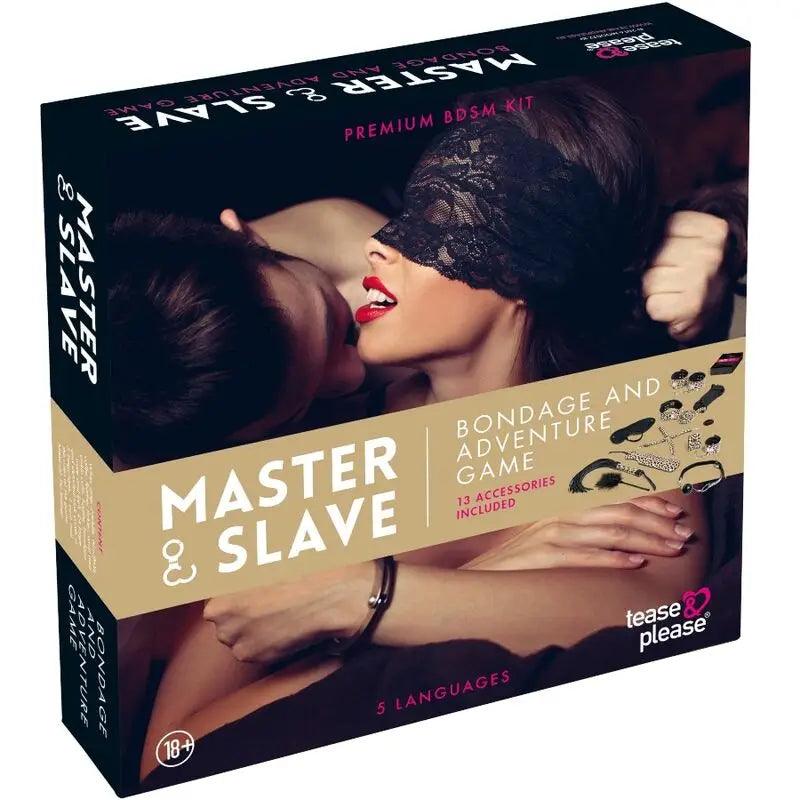 TEASE & PLEASE - JUEGO 13 ACCESORIOS BONDAGE - Optelum