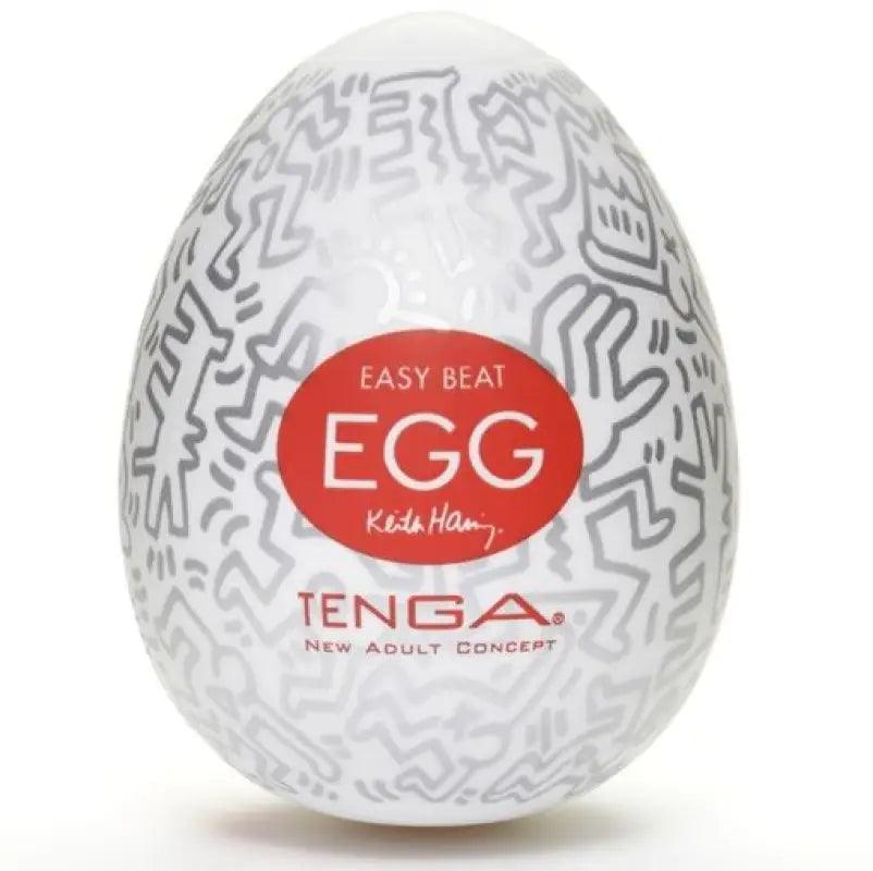 TENGA - HUEVO MASTURBADOR PARTY KEITH HARING - Optelum
