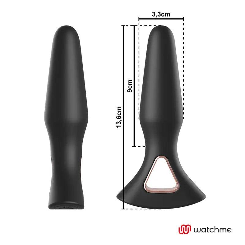 ANBIGUO - WATCHME CONTROL REMOTO VIBRADOR PLUG ANAL ALEXANDRU - Optelum
