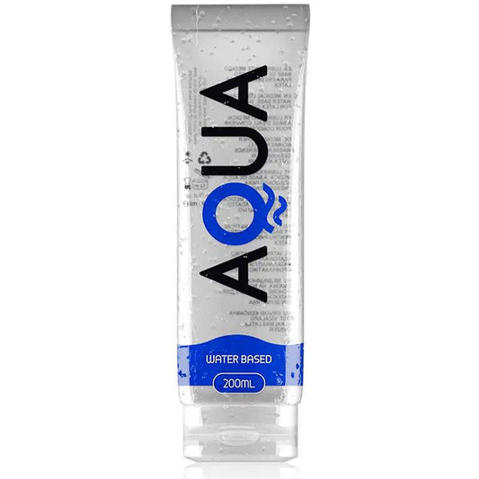 AQUA QUALITY - LUBRICANTE BASE DE AGUA 200 ML - Optelum