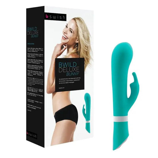 B SWISH - BWILD DELUXE BUNNY RABBIT VIBRATOR JADE - Optelum