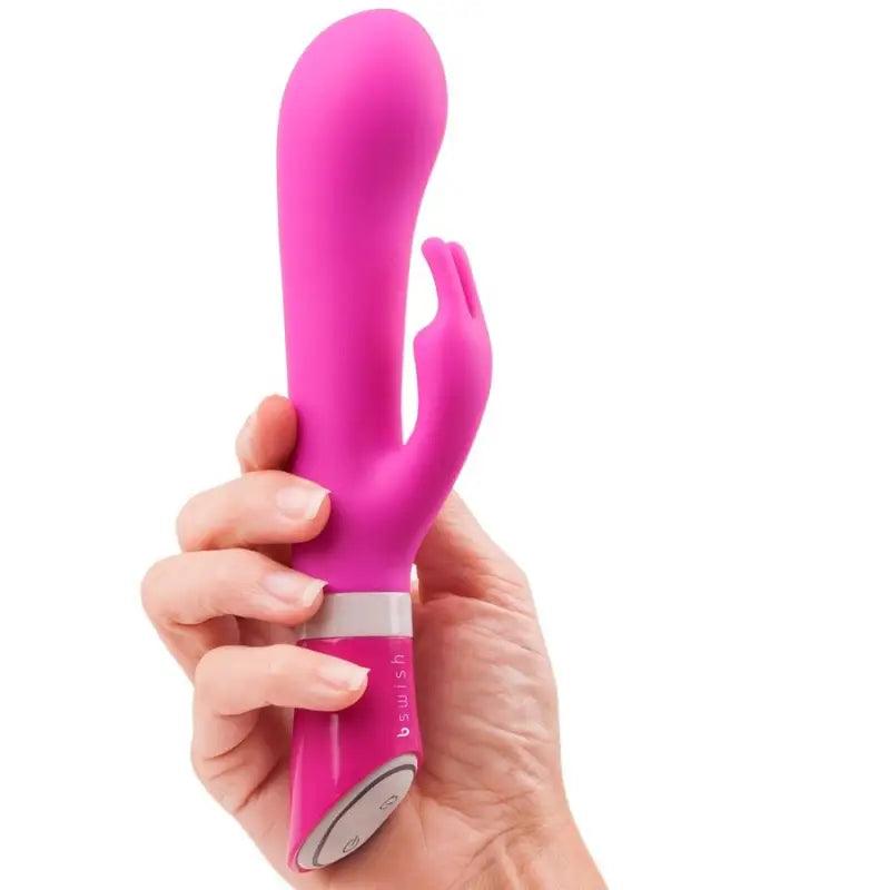 B SWISH - BWILD DELUXE BUNNY RABBIT VIBRATOR RASPBERRY - Optelum