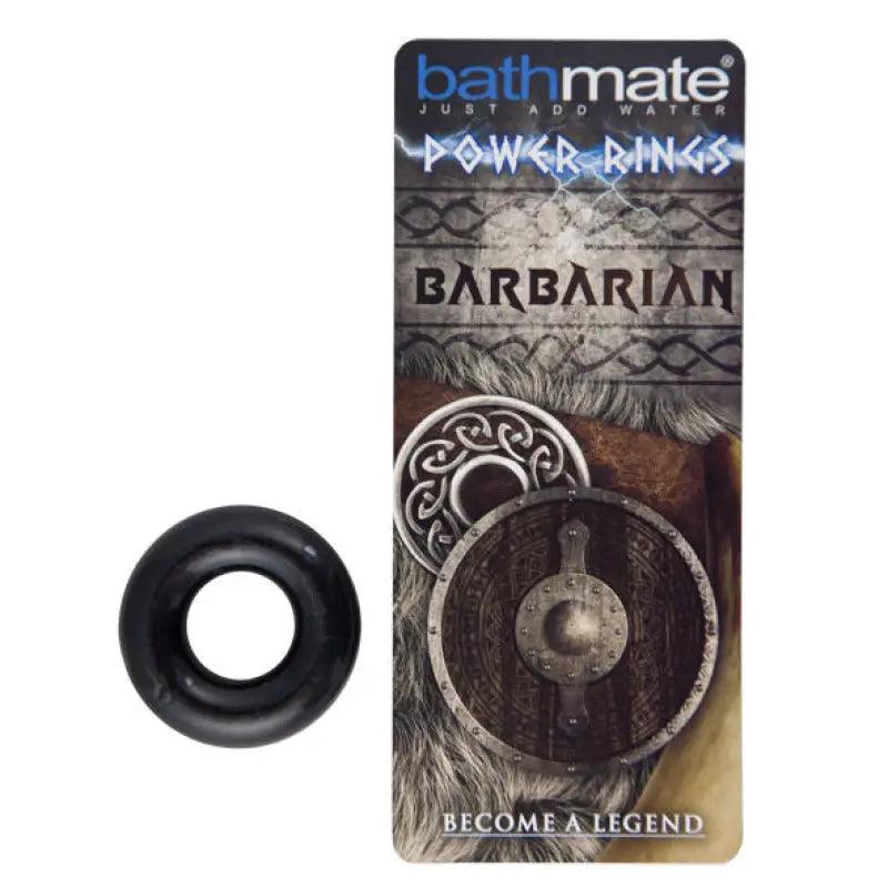 BATHMATE - ANILLO PENE BARBARIAN NEGRO - Optelum