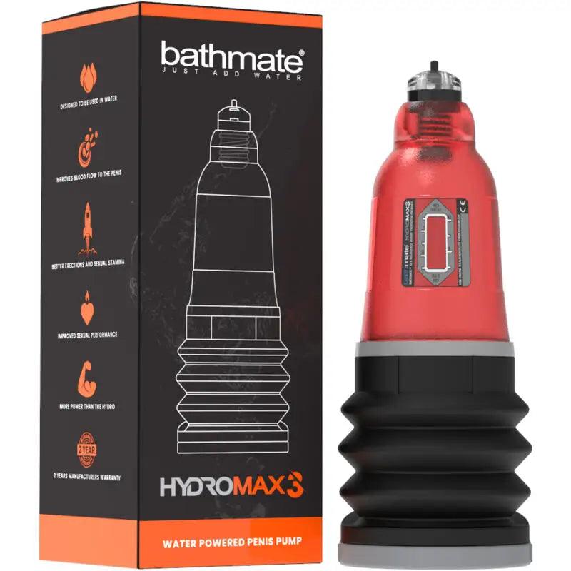 BATHMATE - HYDROMAX 3 ROJO - Optelum