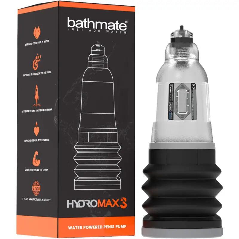 BATHMATE - HYDROMAX 3 TRANSPARENTE - Optelum