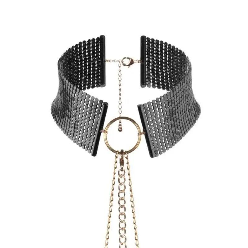 BIJOUX - DÉSIR MÉTALLIQUE COLLAR METLICO NEGRO - Optelum