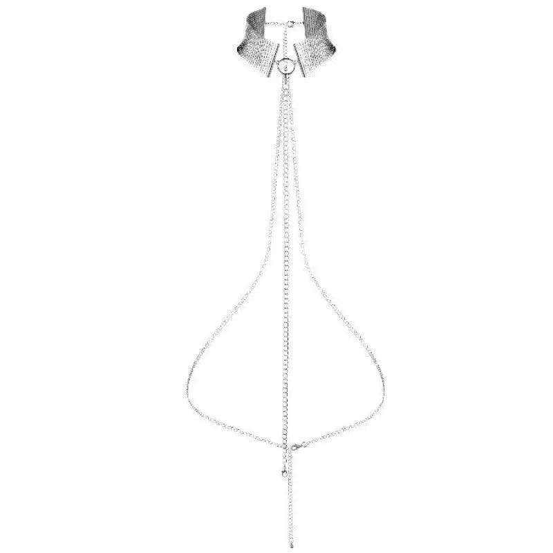 BIJOUX - DÉSIR MÉTALLIQUE COLLAR METLICO PLATEADO - Optelum