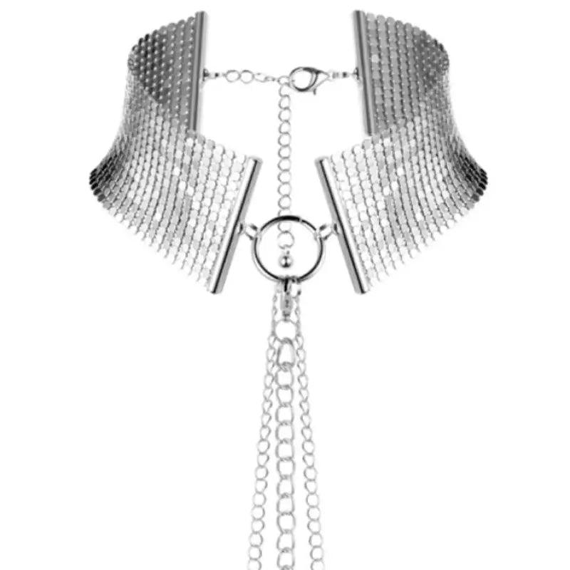 BIJOUX - DÉSIR MÉTALLIQUE COLLAR METLICO PLATEADO - Optelum