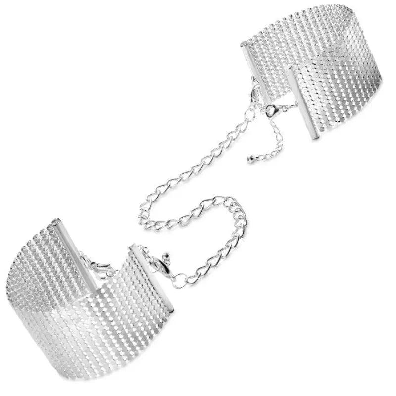 BIJOUX - DÉSIR MÉTALLIQUE ESPOSAS METLICAS PLATEADO - Optelum