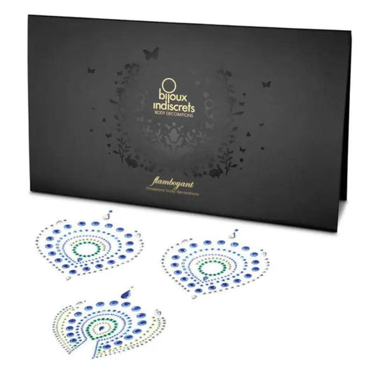 BIJOUX - INDISCRETS FLAMBOYANT AZUL & VERDE - Optelum