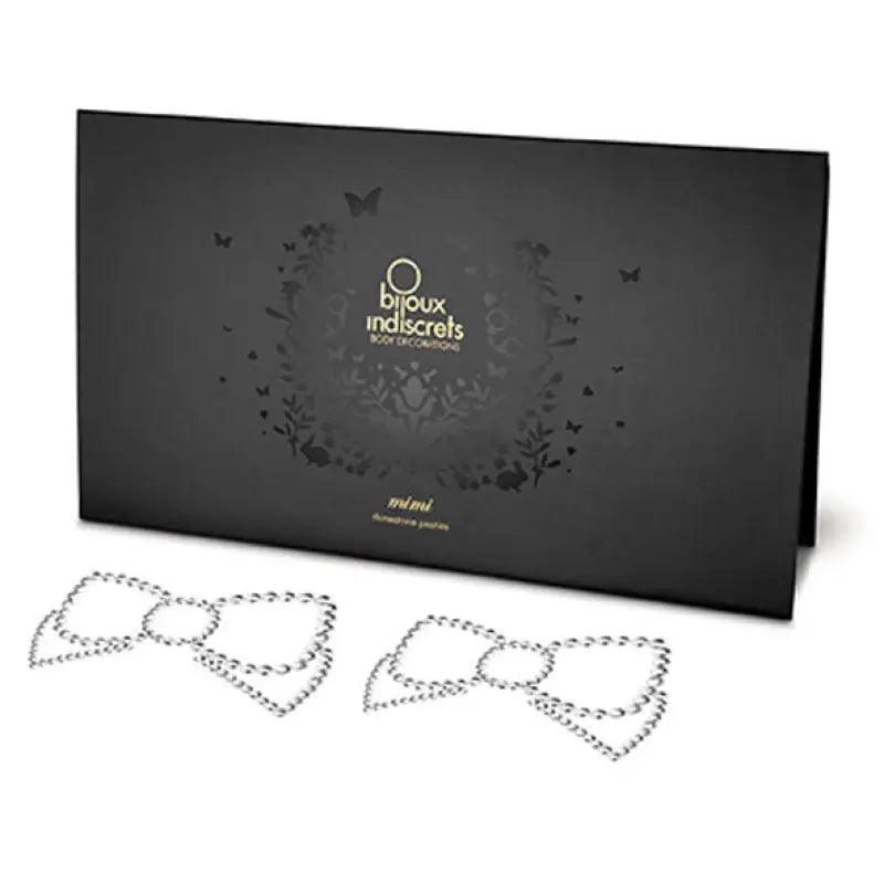 BIJOUX - MIMI BOW CUBRE PEZONES PLATA - Optelum